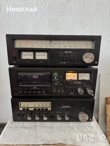 SHARP SM-1122/RT-1122/ST-1122 ДЕК ,ТУНЕР И УСИЛВАТЕЛ ОТ 70 