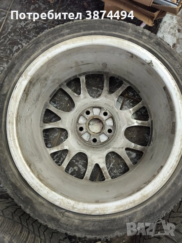 Оригинални Audi BBS CH джанти+зимни гуми 18" 8J ET43 5×112, снимка 9 - Гуми и джанти - 53668161