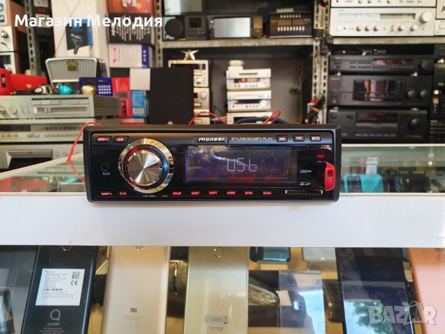 НОВО Авторадио Pioneer. Радио, usb, bluetooth, cd карта, aux, дистанционно. Чисто ново. Пълен компле, снимка 3 - Аксесоари и консумативи - 39171662