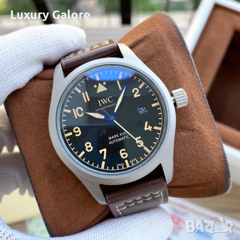 Мъжки часовник IWC Pilot's Watch Heritage Mark XVIII с автоматичен механизъм, снимка 3 - Мъжки - 38842441