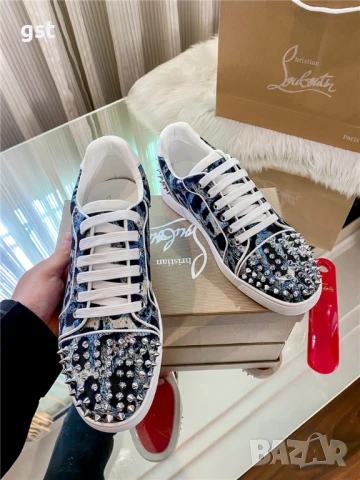 Christian Louboutin Astroloubi дизайнерски Маратонки Кецове Унисекс Мъжки дамски , снимка 1