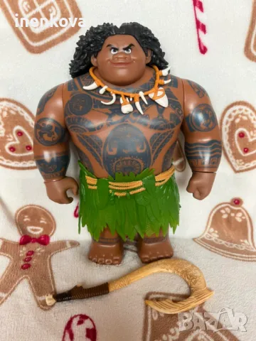 Кукла Мауи 27 см. от Смелата Ваяна (Моана) Хасбро, снимка 10 - Кукли - 43179897