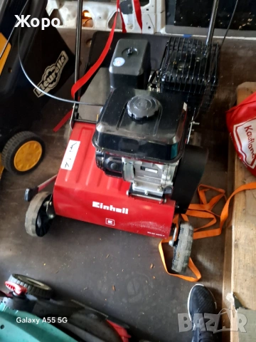 Бензинов аератор за трева и разрохквач Einhell , снимка 2 - Градинска техника - 53508944