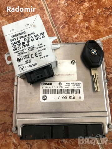 Ecu компютър с чип за БМВ Е39 530д 2000 г. 193 коня , ремап на 245 коня