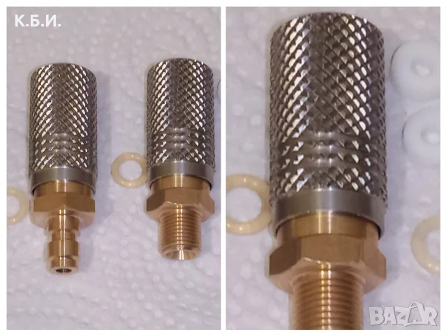 Продавам 4 броя стоманени бутилки Dräger 4L - 200 BAR - АТМОСФЕРИ работно налягане 100% оборудвани , снимка 11 - Въздушно оръжие - 55933374