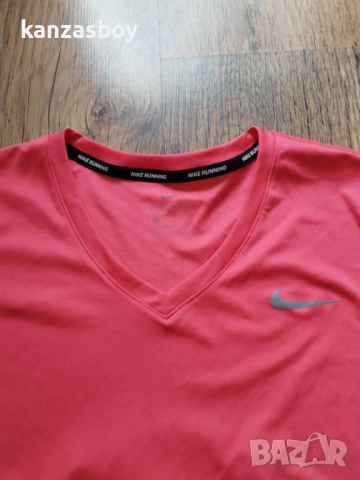 Nike Miler Running Top - страхотна мъжка тениска С, снимка 3 - Тениски - 51501404