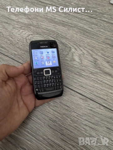 Nokia e71 Metal E series Black, снимка 2 - Nokia - 55970359