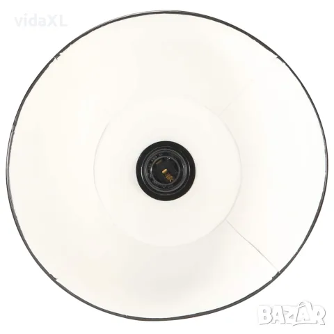 vidaXL Наземна лампа, черна, мангово дърво масив, E27, снимка 7 - Външни лампи - 56148411