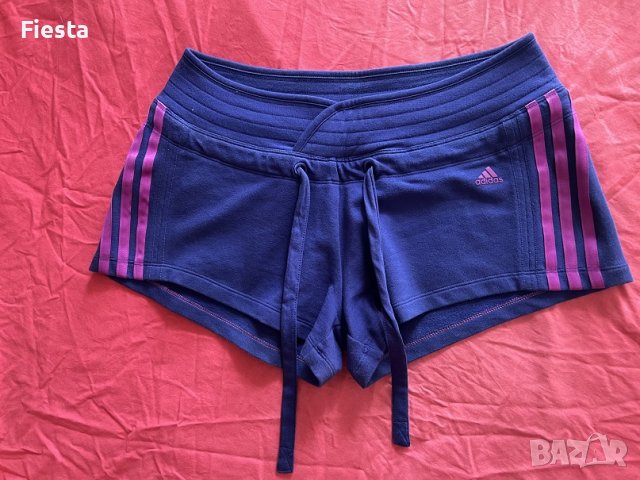 Adidas оригинални, къси, спортни панталони Адидас в лилав цвят