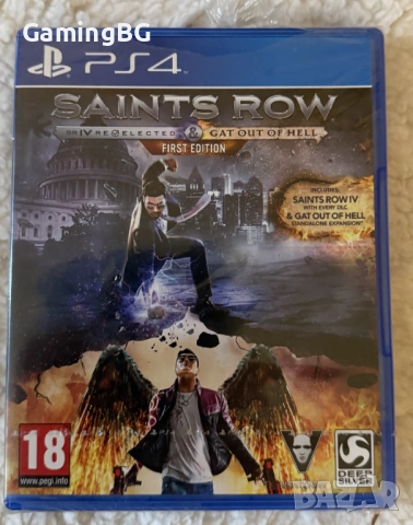 нова Saints Row IV Re-elected & Saints Row Gat Out of Hell за PS4/PS5