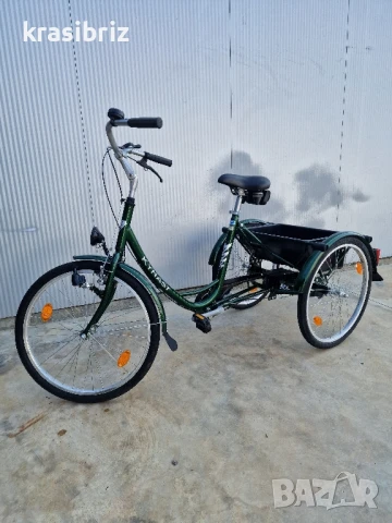 Велосипед-Триколка-KYNAST-КАТО НОВ!-внос от Германия!, снимка 2 - Велосипеди - 50651787