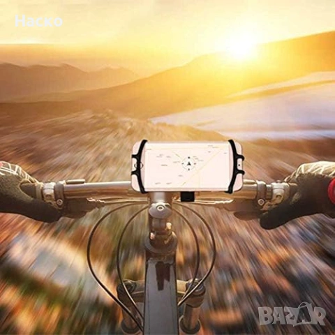 Стойка държач за телефон за велосипед, въртяща се на 360 градуса, снимка 6 - Аксесоари за велосипеди - 53441459