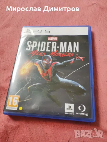 Spider-Man Marvel Males Morales ps5, снимка 4 - Игри за PlayStation - 47483514