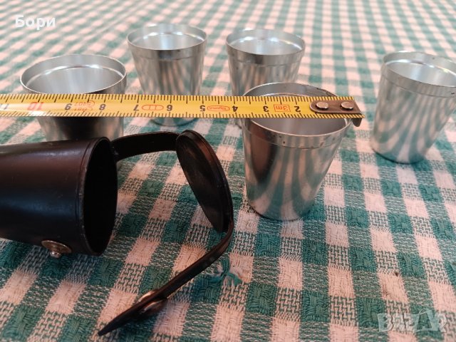 Метални чаши к-т, снимка 7 - Други ценни предмети - 42029653