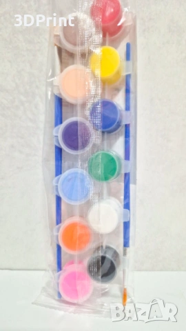 Комплект за оцветяване – 3D фигура Доналд Дък + бои и палитра (21 см), снимка 5 - Рисуване и оцветяване - 53648890