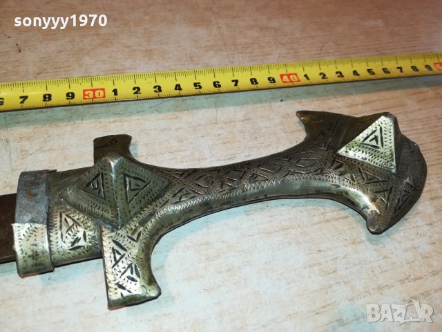 кама-нож от ориента-44см внос франция 0311211041, снимка 5 - Антикварни и старинни предмети - 34678124