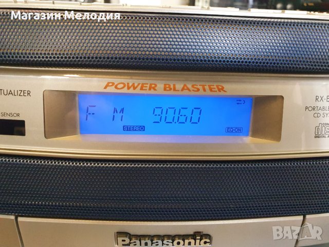 Радиокасетофон с две касети, диск, радио и aux. Panasonic RX-ED50 В отлично техническо и визуално съ, снимка 4 - Ресийвъри, усилватели, смесителни пултове - 38680944