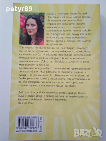 Джанди Нелсън - Ще ти дам небето, снимка 2 - Художествена литература - 34194377