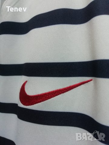 Nike France FFF Pre Match оригинална тениска футболна фланелка Франция Национален Отбор , снимка 7 - Тениски - 39911102
