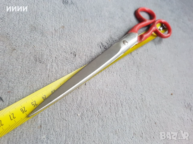 Ножица шивашка дълга , снимка 6 - Антикварни и старинни предмети - 53425775