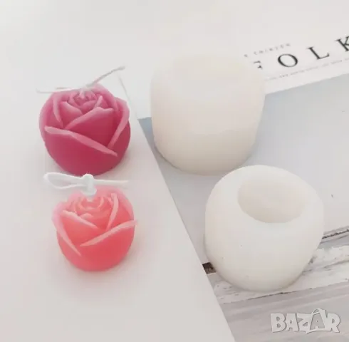 Молд роза 5 см  (19), снимка 3 - Форми - 50413070