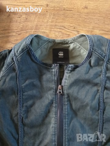 g-star lynn type 30 top l/s - дамско дънкено яке, снимка 5 - Якета - 42449808