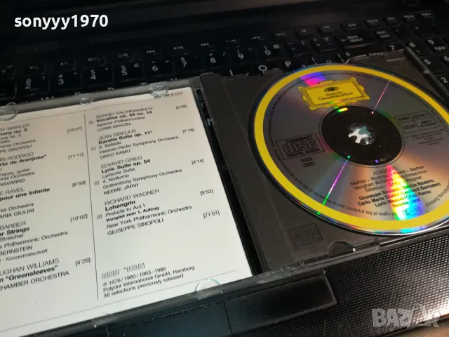 АDAGIETTO-ORGINAL CD-MADE IN WEST GERMANY 2912240749, снимка 5 - CD дискове - 48485816