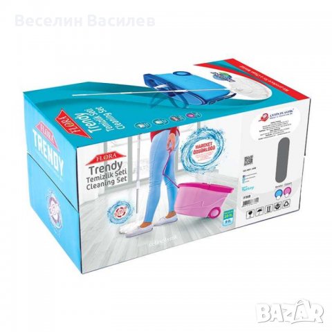 МОДЕРЕН КОМПЛЕКТ ЗА ПОЧИСТВАНЕ НА КОЛЕЛА, снимка 3 - Мопове, кофи, четки и метли - 39454621