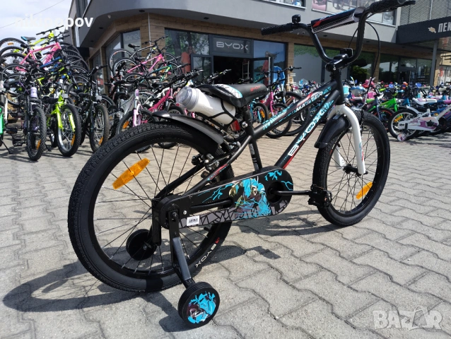 BYOX Велосипед 20" MASTER черен, снимка 11 - Велосипеди - 53559506