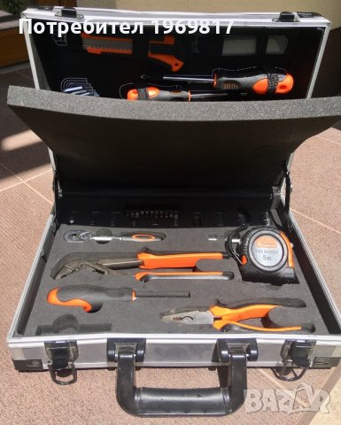 Куфар с инструменти “домашен майстор” 