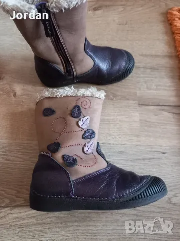 Детски обувки от естествена кожа D.D.step 26 номер, снимка 6 - Детски боти и ботуши - 48437603