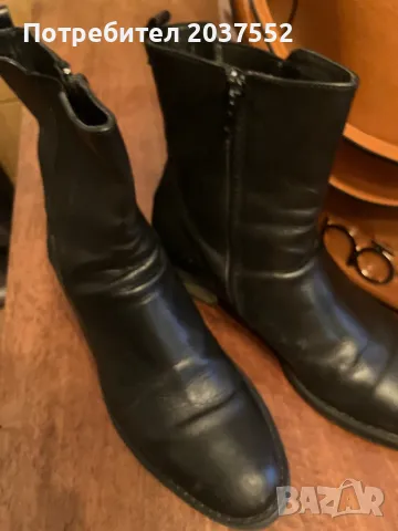 Боти естествена кожа, снимка 4 - Дамски боти - 23727586
