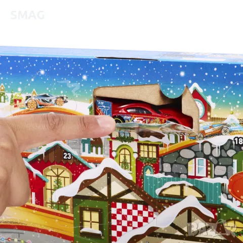 Адвент календар Hot Wheels - Mattel S_1234595, снимка 3 - Игри и пъзели - 47975873