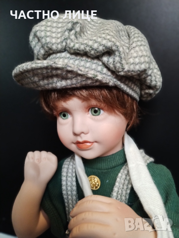 Стара Порцеланова кукла 50см, снимка 7 - Колекции - 44601958