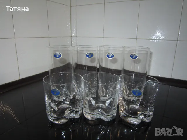 Кристални чаши  БОХЕМИЯ; КУПИ И КАНА, снимка 13 - Чаши - 35545105