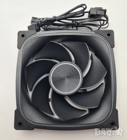 ARGB FAN PWM/Вентилатор 120x120x25/Normal/Reverse BK-no brand, снимка 10 - Други - 52535350