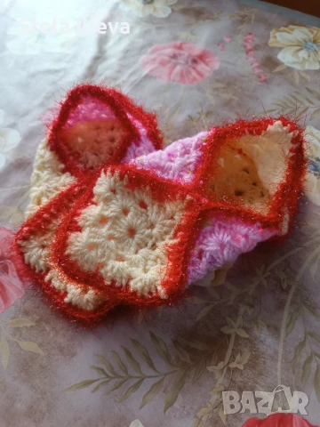 Ръчно плетени терлици, снимка 1