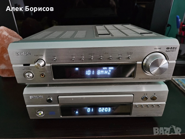Стерео ресийвър Denon DRA-F101+CD DCD-F101