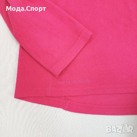 Kari Traa Half Zip fleece Оригинална Термо Блуза Полар Пуловер (L), снимка 3 - Блузи с дълъг ръкав и пуловери - 38729981