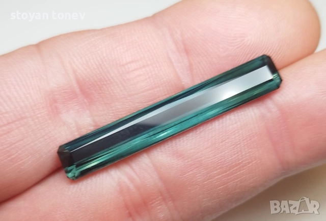 Забележителен индиголит турмалин с VVS чистота 8.86кт.! Сертифициран! Нов!, снимка 9 - Други - 52414745