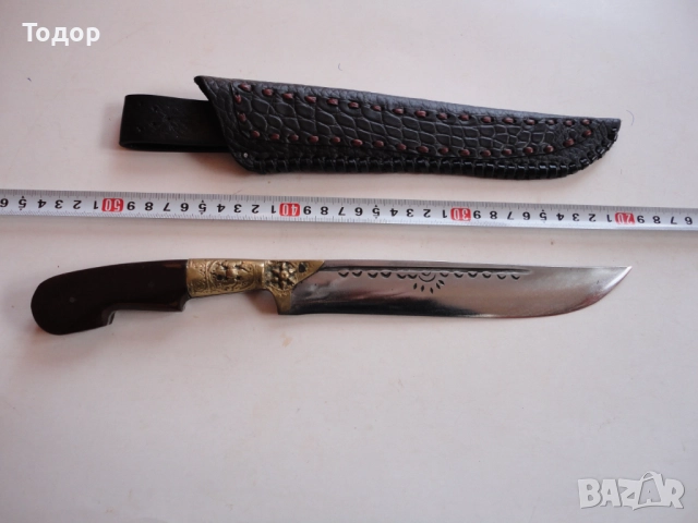 Невероятен ловен нож  с кания 5