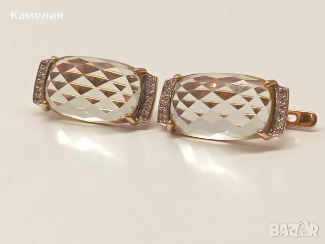 Руско злато. , снимка 4 - Обеци - 51709231