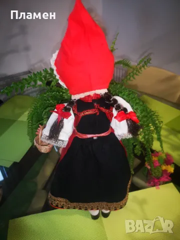 Стара кукла Червената шапчица , снимка 5 - Колекции - 49694358