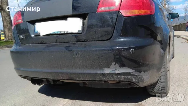 Задна броня Audi a3 8p facelift  , снимка 3 - Части - 48897509
