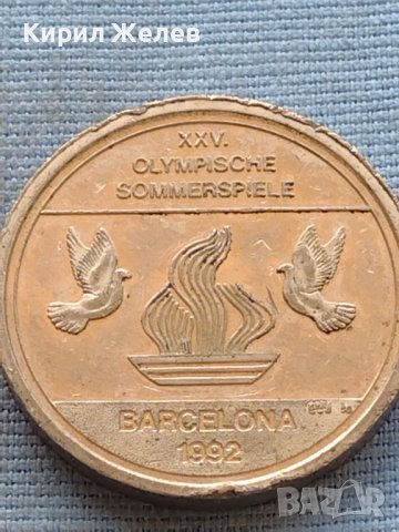 Рядък плакет летни Олимпийски игри Барселона 30298