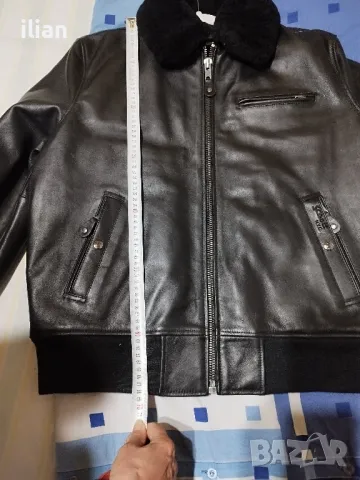 Schott Яке кожено естествена кожа , снимка 3 - Якета - 48603366