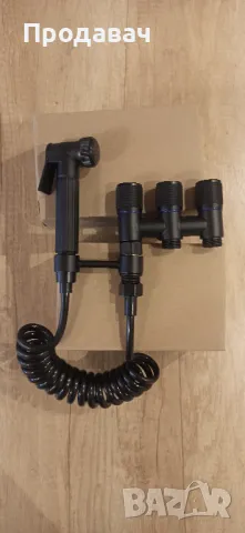 Душ система за тоалетна/биде с троен кран - 3 цвята, снимка 2 - Душове - 48307044