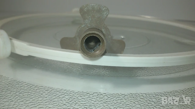 Чиния за микровълнова около 31.3 сантиметра с пластмасовия механизъм, снимка 4 - Микровълнови - 51424808