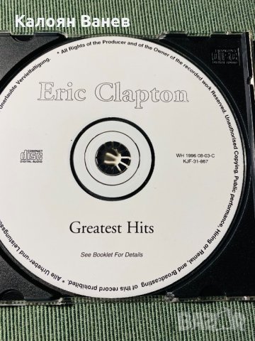 ERIC CLAPTON -CD, снимка 6 - CD дискове - 35693490