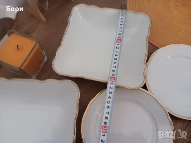 Порцелан немски / 22, снимка 5 - Чинии - 52458032